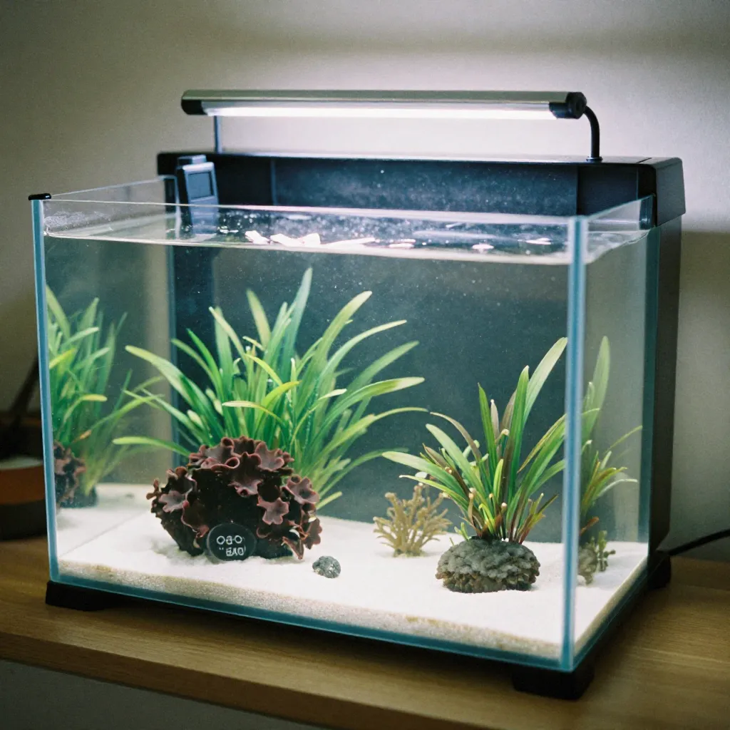 Testing water parameters