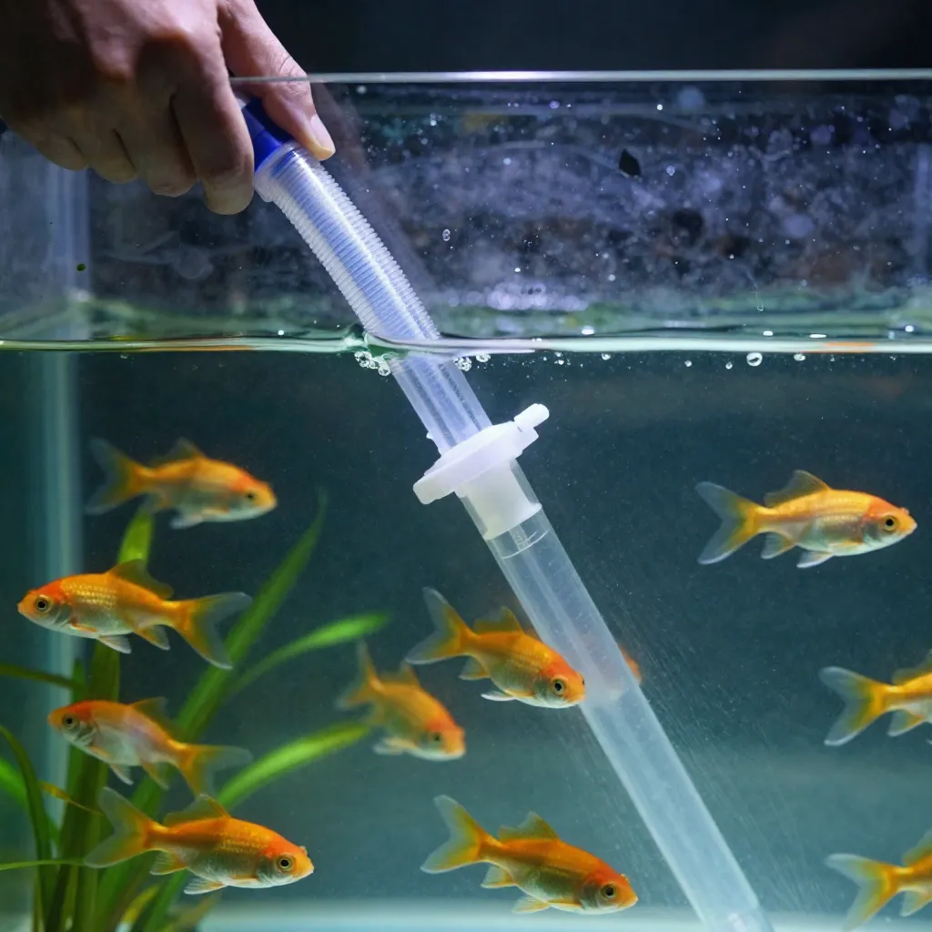 Planted aquarium maintenance